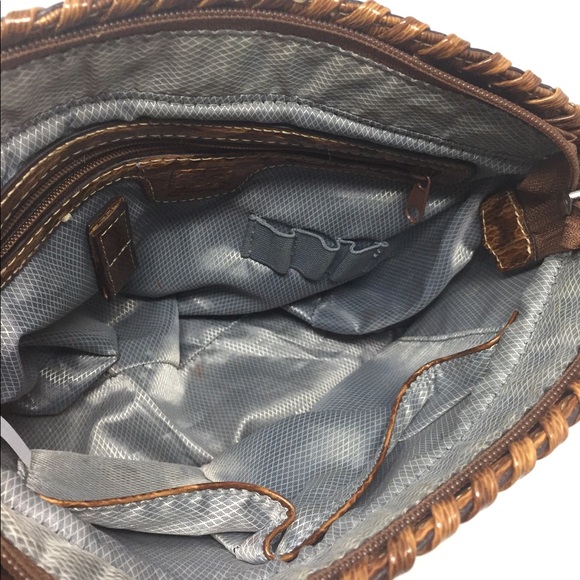 MC Croc Embossed Shoudler Bag Crossbody Purse - Picture 8 of 8